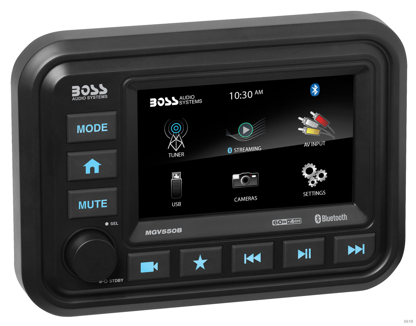 BOSS AUDIO 5" TOUCH SCREEN BT RECEIVER (CAN BE USED WITH BPRZRD)