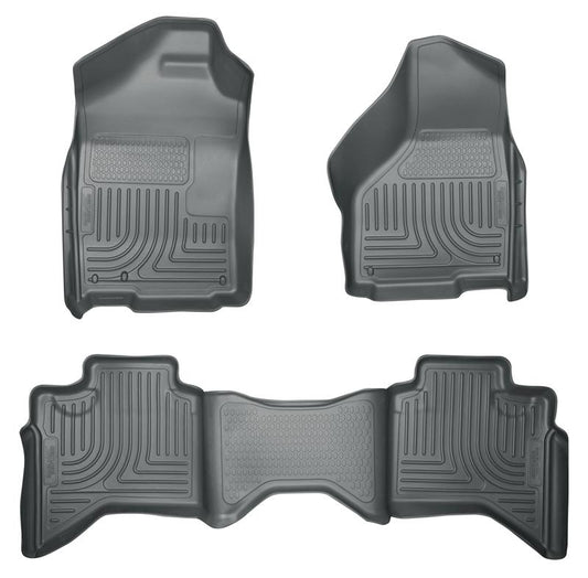 Husky Liners HL WB - Combo - Gray — alternate view 2