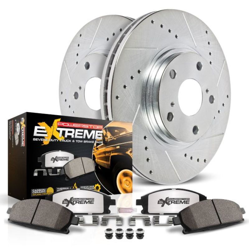 PowerStop PSB Z36 Truck & Tow Kit — alternate view 2
