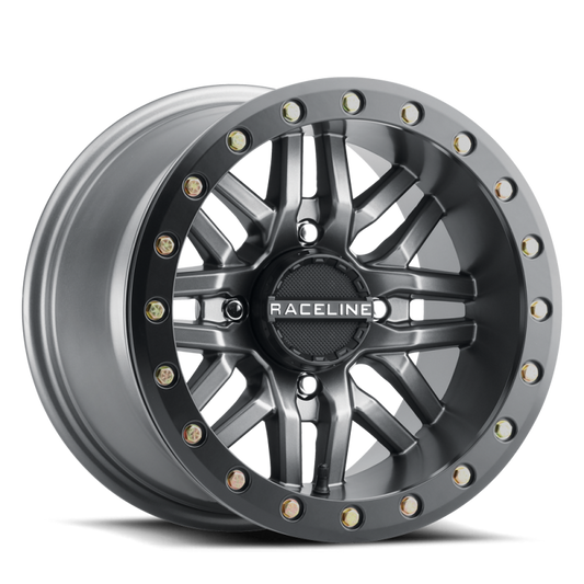 RACELINE RYNO BDLK WHEEL 15X10 4/137 5+5 (0MM) GUNMETAL — alternate view 2
