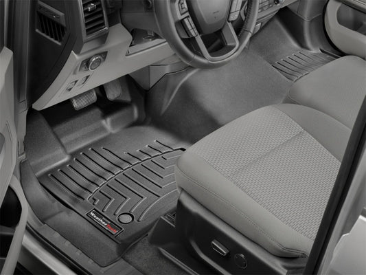 WeatherTech WT FloorLiner - Front - Blk — alternate view 2