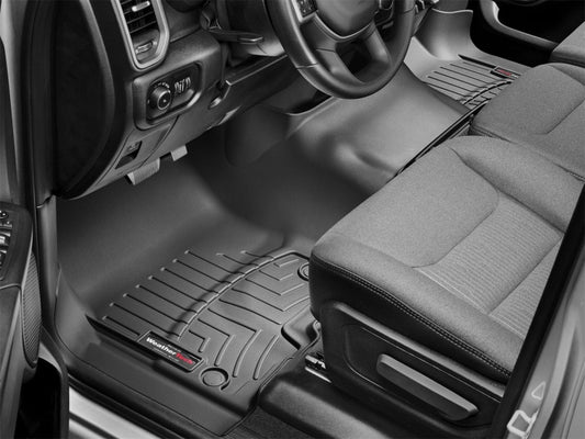 WeatherTech WT FloorLiner - Front - Blk — alternate view 2