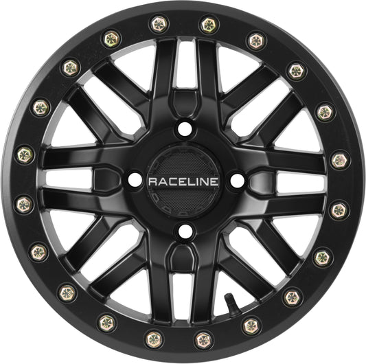 RACELINE RYNO BDLK WHEEL 15X7 4/156 5+2 (+10MM) BLACK — alternate view 2