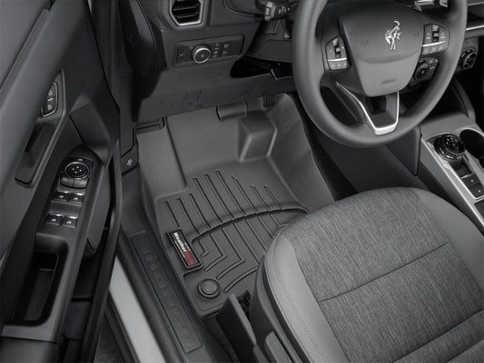 WeatherTech WT FloorLiner - Front - Blk — alternate view 2