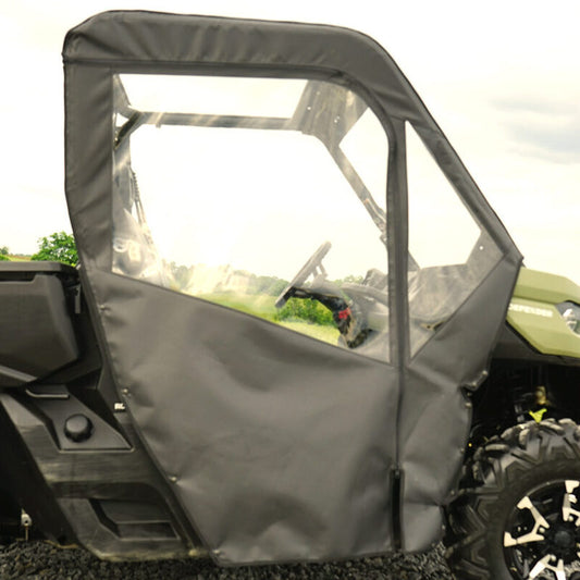 Seizmik Soft Doors with Zippered Windows for Can-Am Defender — alternate view 2