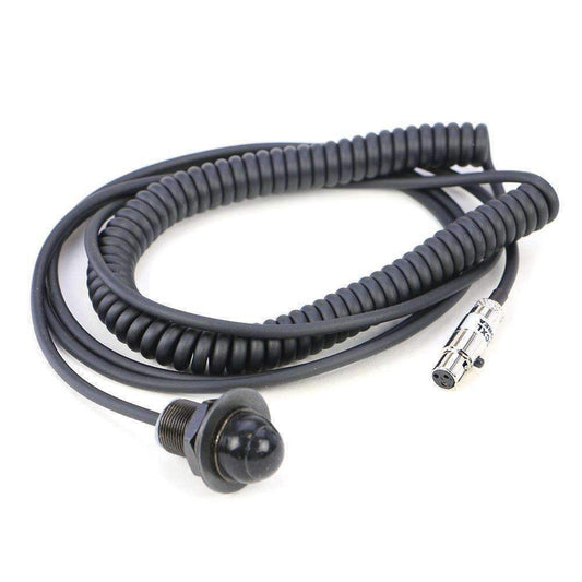 Rugged Radios Hole Mount Coil Cord PTT for Intercom — alternate view 2
