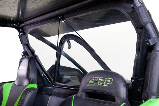 SEIZMIK REAR DUST PANEL W/ WINDOW KAW KRX — alternate view 2