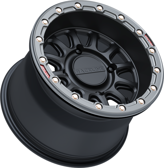RACELINE ALPHA WHEEL 4/156 BLK/GUNMETAL 15X10 (+10MM) — alternate view 2