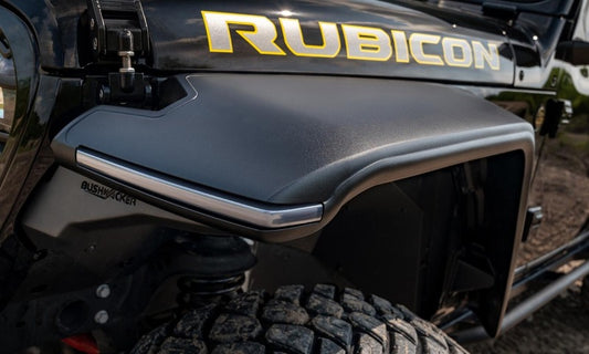 Bushwacker BUS Jeep Flat Style Flares — alternate view 2