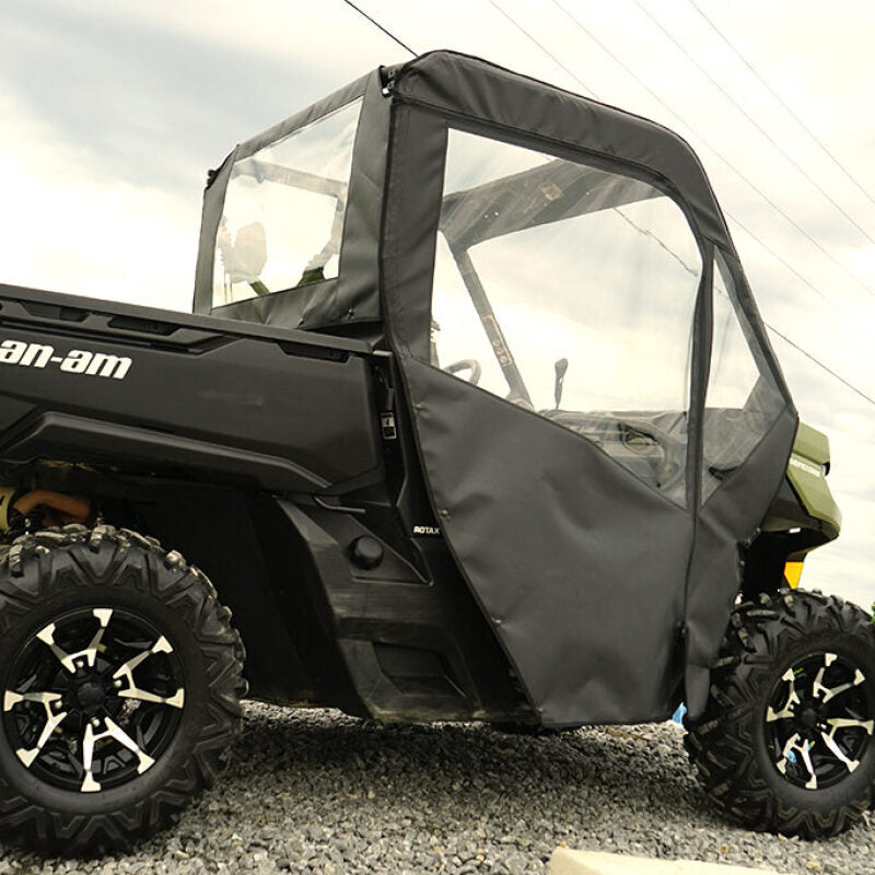 Seizmik Soft Doors with Zippered Windows for Can-Am Defender — alternate view 3