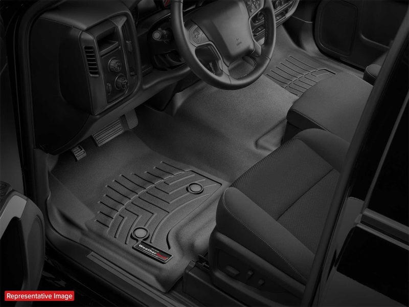 WeatherTech WT FloorLiner - Rear - Blk — alternate view 4