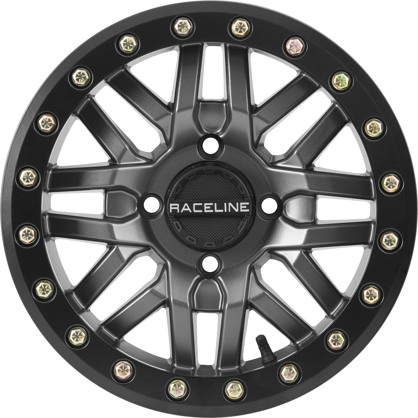 RACELINE RYNO BDLK WHEEL 15X10 4/137 5+5 (0MM) GUNMETAL — alternate view 4