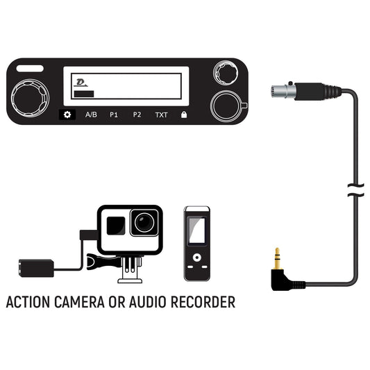Rugged Radios Rugged Radios Mobile Radio Audio Record Cable