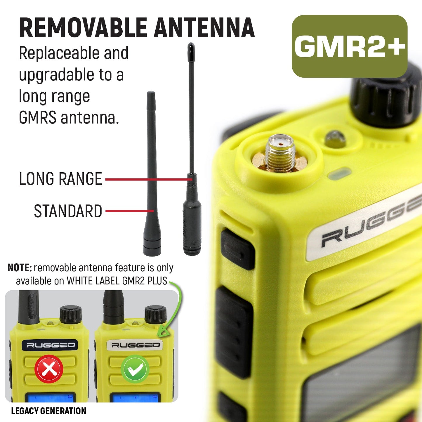 Rugged Radios Rugged Go Bag - Hi-Viz GMR2 PLUS Emergency Radio Bundle
