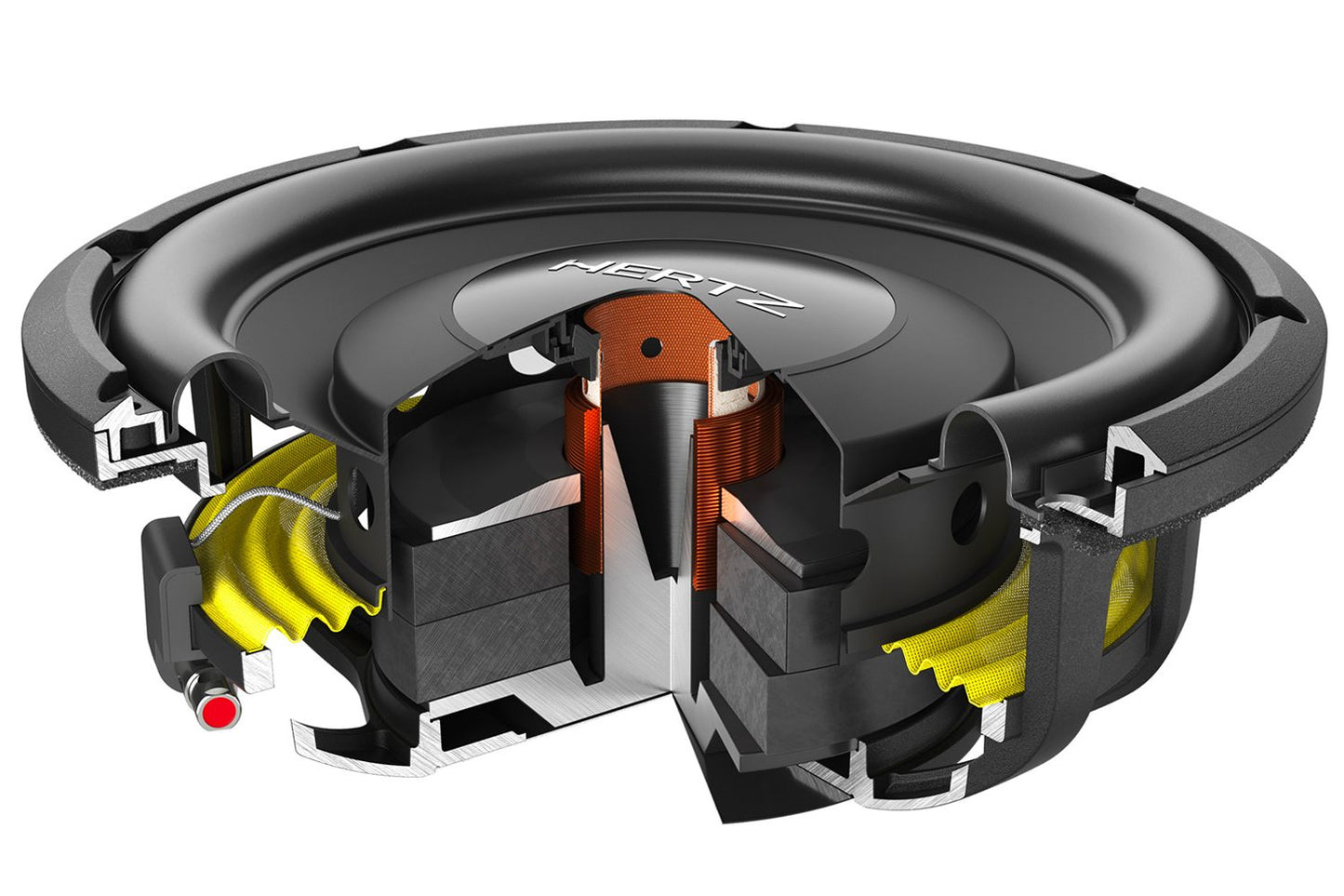 Hertz MPS 250 S4 Mille Pro Shallow 10 Inch Subwoofer 500W RMS