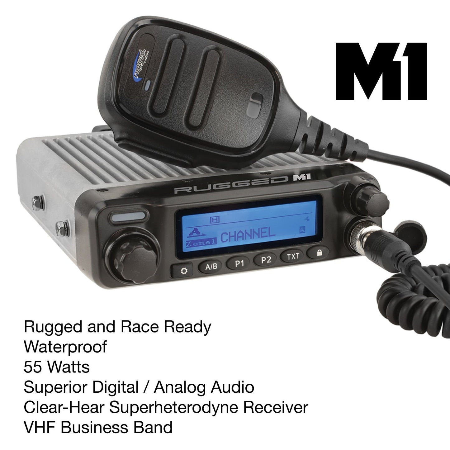 Rugged Radios Rugged Radios Ford Raptor Two-Way Mobile Radio Kit - M1-V