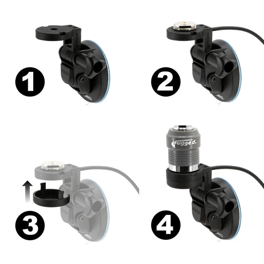 Rugged Radios Rugged Radios Suction Cup Antenna Mount