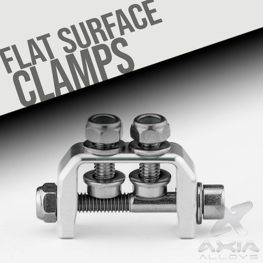 Axia Alloys Flat Surface Clamp - Billet Aluminum Accessory Mount