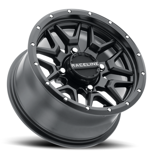 RACELINE KRANK WHEEL 14X7 4/156 6+1 (+38MM) BLACK — alternate view 2