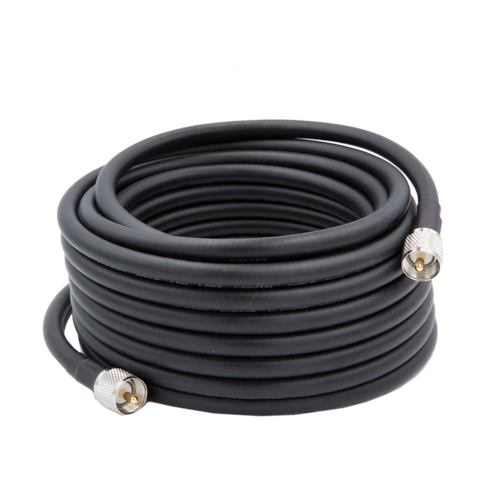 Rugged Radios Rugged Radios HD Flag Pole Antenna Coax Cable for Base Camp and Base S