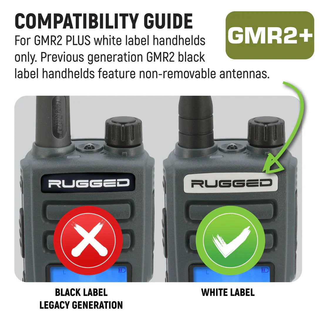 Rugged Radios Rugged Radios Long Range Bundle for GMR2 Handheld Radios