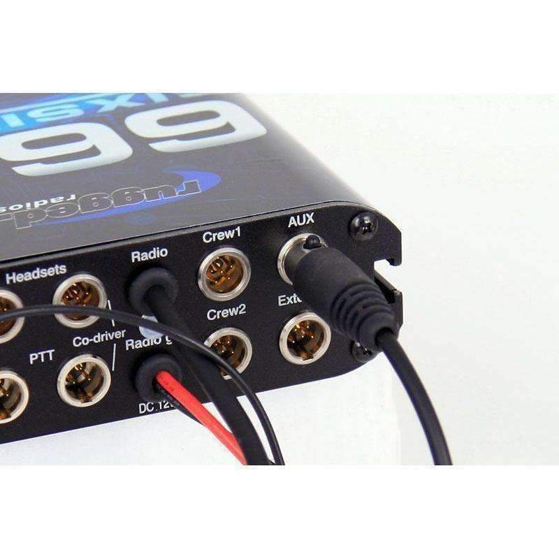 Rugged Radios Rugged Radios Music Input and Audio Record Connect Cable for Intercom