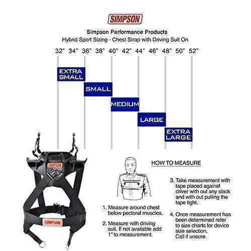 Rugged Radios Rugged Radios Simpson Hybrid Sport Head & Neck Restraint
