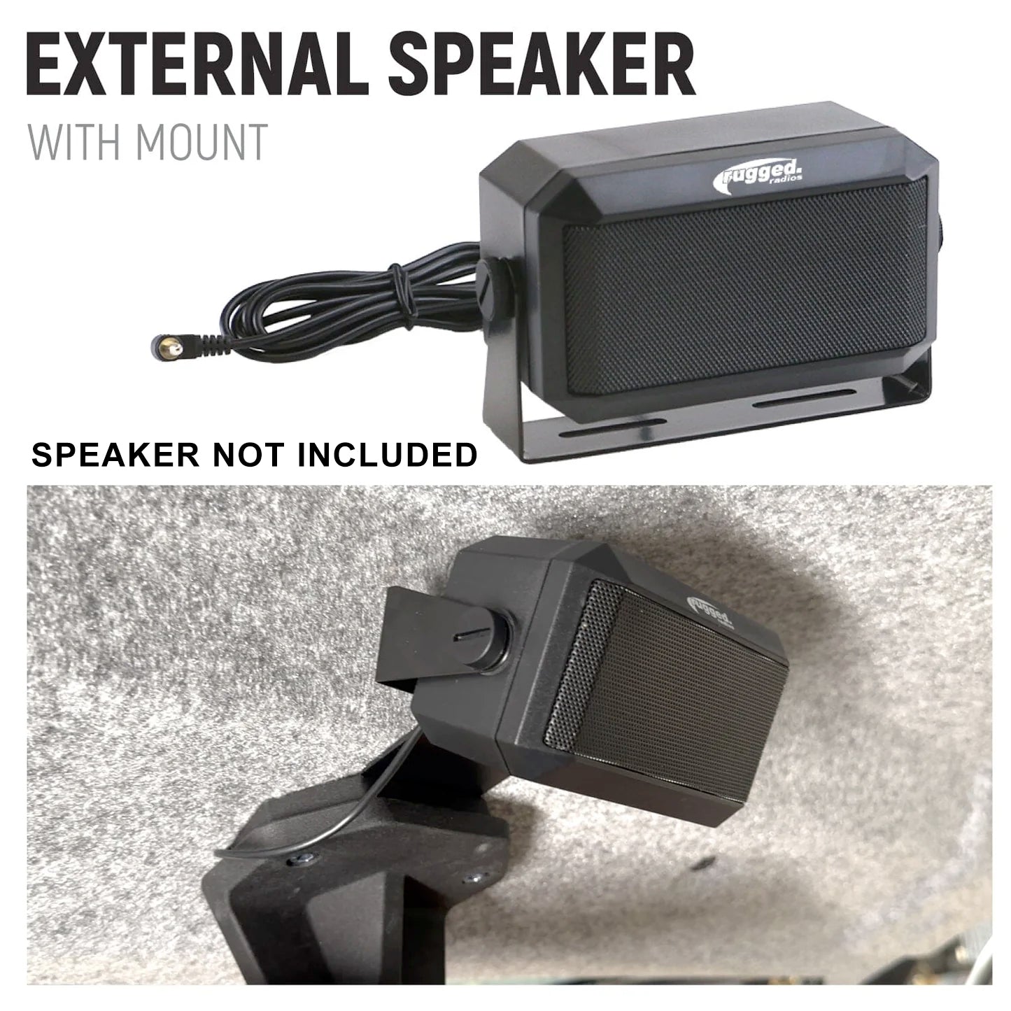 Rugged Radios Rugged Radios Polaris Xpedition - Radio and Remote Head Intercom Mount