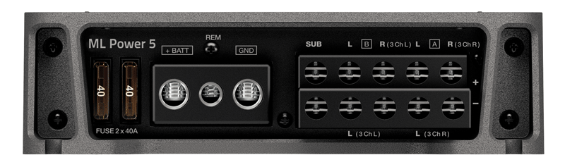 Hertz ML Power 5 Mille 5-Channel Amplifier 100W x 4 + 550W