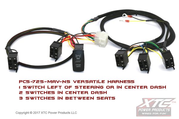 XTC Power Control System with Strobe for Can Am Maverick X3