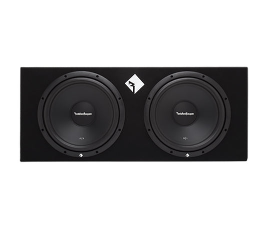 Rockford Fosgate R1-2X12 Dual 12 Inch Loaded Sub Enclosure