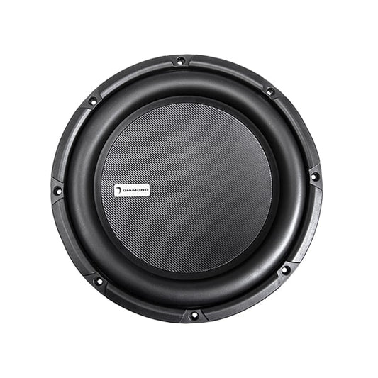 diamond audio des84 4 ohm 8 inch subwoofer top view
