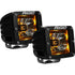 Rigid radiance pods with backlight
