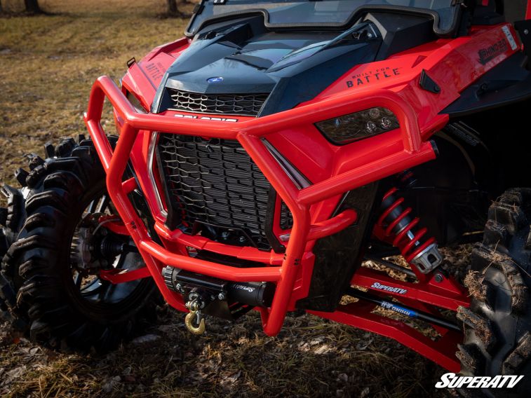 Super Atv Polaris RZR XP Turbo S Front Brush Guard