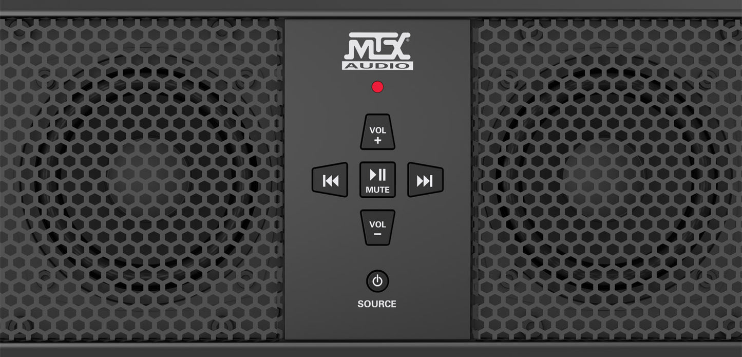 MTX UNIVERSAL 6 SPEAKER ALL WEATHER SOUND BAR WITH BLUETOOTH