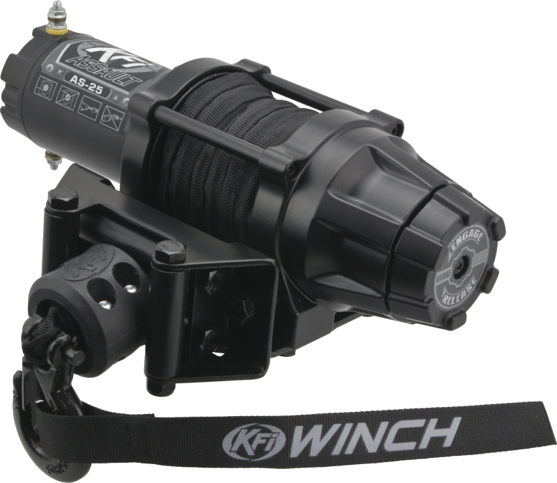 KFI Assault 2500 lb Synthetic Winch (Universal ATV/UTV)