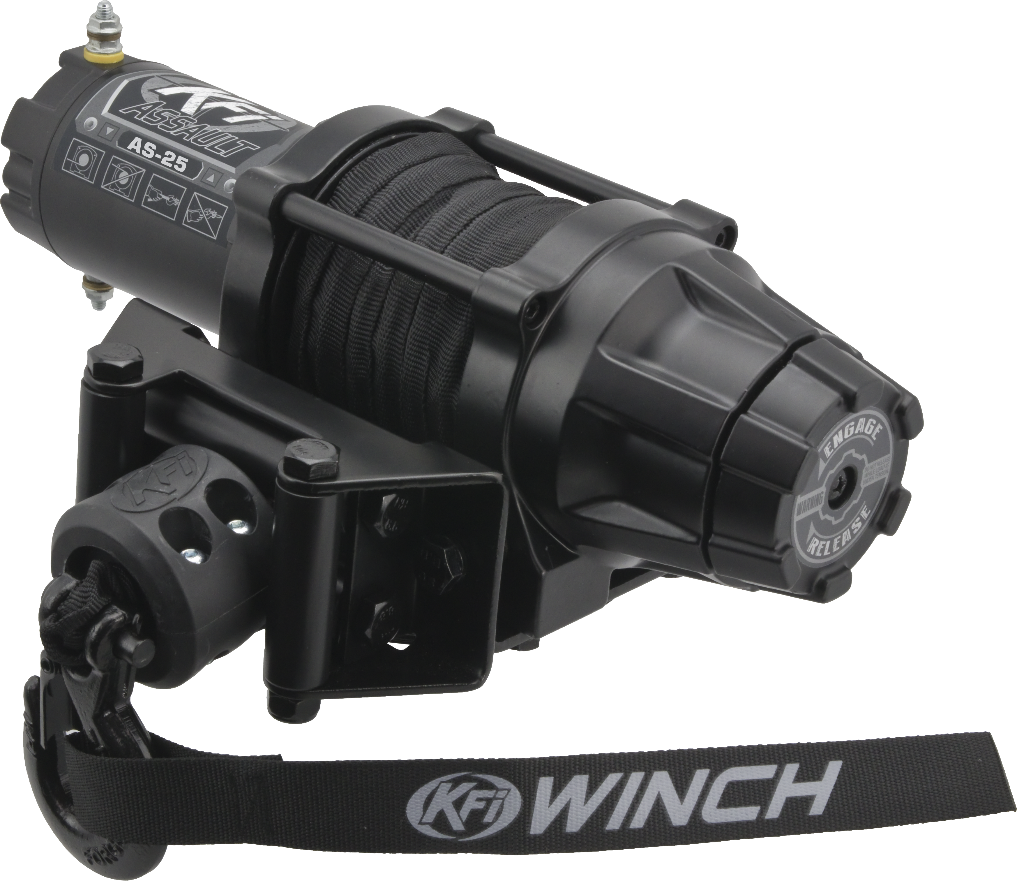 KFI 2500LB SYNTHETIC ASSAULT SERIES WINCH