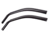 WeatherTech Front Side Window Deflectors Dark Smoke for 2021-2025
