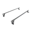 Go Rhino XRS Cross Bars Tex Black for 15-25 Ford F-150