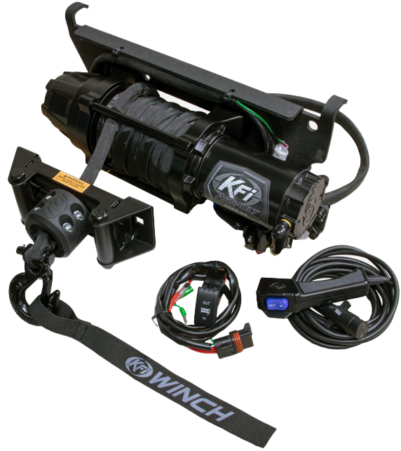 KFI Assault 5000 lb Plug & Play Winch for Polaris Ranger XP 1000