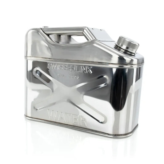 Swiss Link SLSS-10L 10 liter stainless steel water can