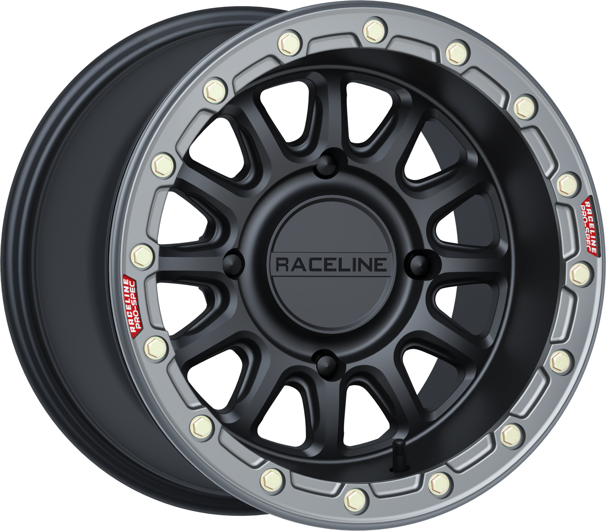 RACELINE ALPHA WHEEL 4/156 BLK/GUNMETAL 15X10 (+10MM)