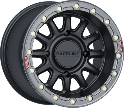 RACELINE ALPHA WHEEL 4/156 BLK/GUNMETAL 15X10 (+10MM)