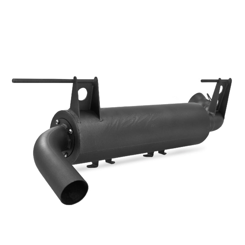 MBRP SINGLE SLIP-ON SYSTEM W/ PERFORMANCE MUFFLER BLK
