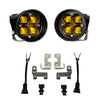 Baja Designs Squadron-R SAE Amber Fog Light Kit for 2012-2023 Toyota