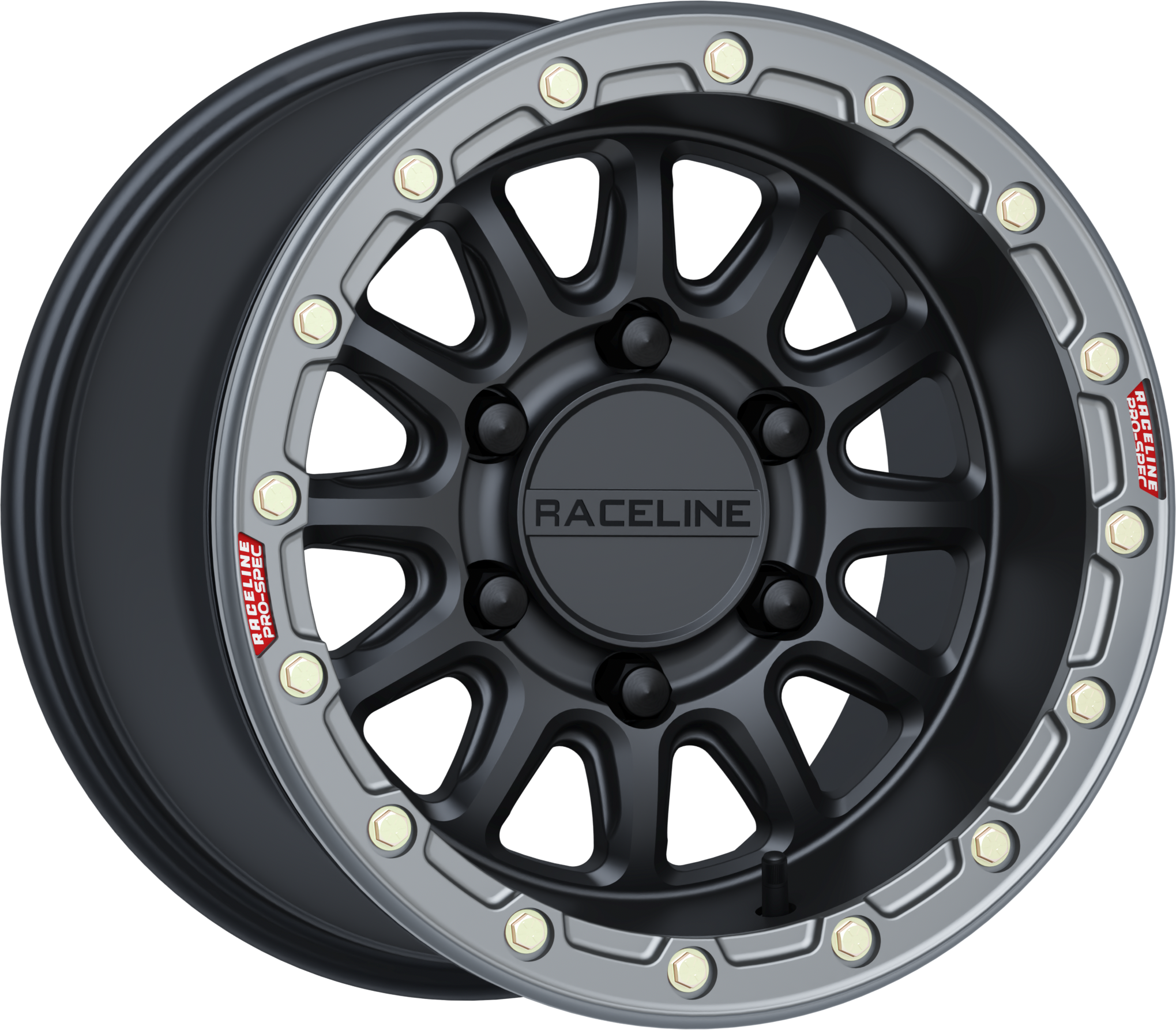 RACELINE ALPHA WHEEL 6/5.5 BLK/GUNMETAL 15X10 (+25MM)