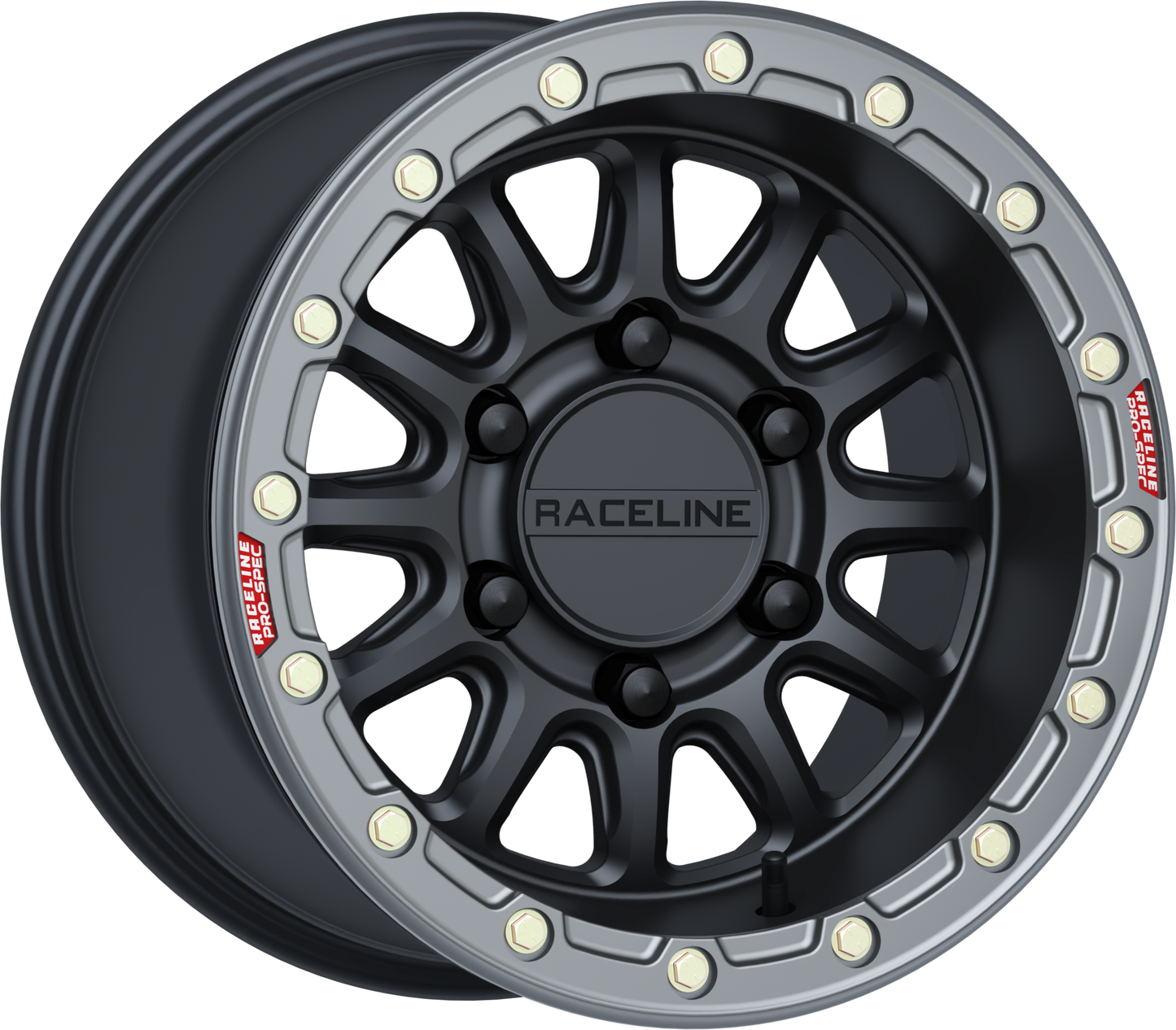 RACELINE ALPHA WHEEL 6/5.5 BLK/GUNMETAL 15X10 (+25MM)