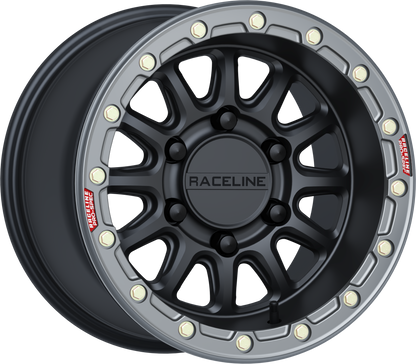 RACELINE ALPHA WHEEL 6/5.5 BLK/GUNMETAL 15X10 (+25MM)