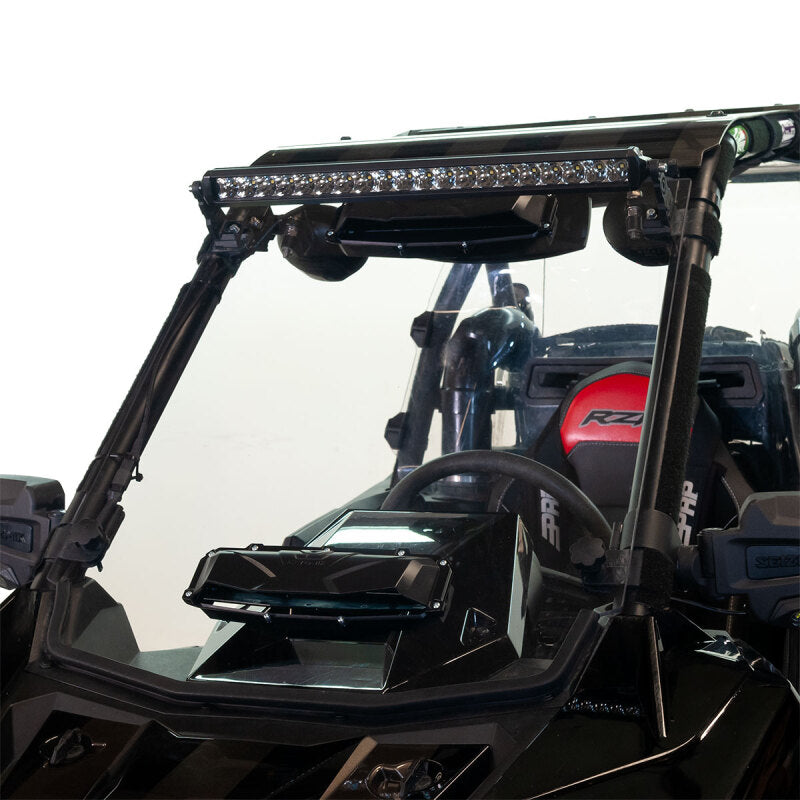 SEIZMIK WINDSHIELD VERSA-VENT DOUBLE SIDED HARD COATED POLYCARBONATE