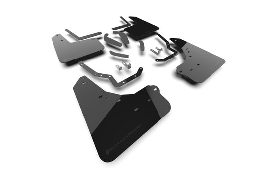 Rally Armor RAL UR Blk Flap/Met. Blk Logo